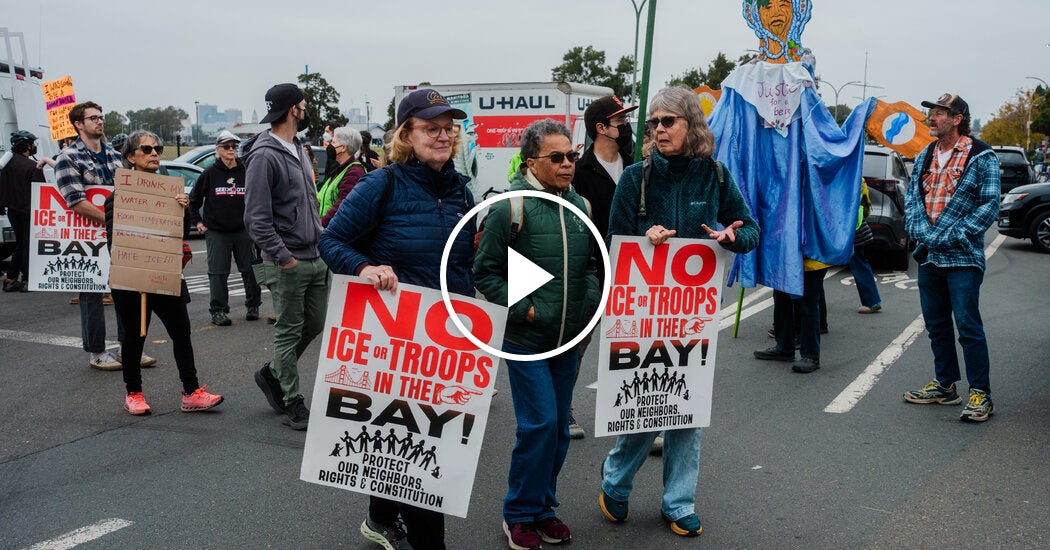 Bay Area Demonstrators Attempt to Hinder Base Access Ahead of Immigration Action – Mirror Brief